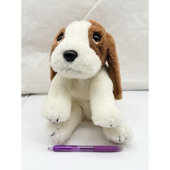 Ty Classic Tracker Bassett Hound Puppy Dog Sad Eyes 12” Plush Stuffed Toy 1997 - Picture 5 of 13
